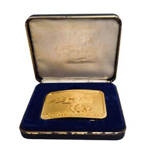 John Deere & Co Commemorative Max Emerge Belt Buckle 1984 #5379 (5417)